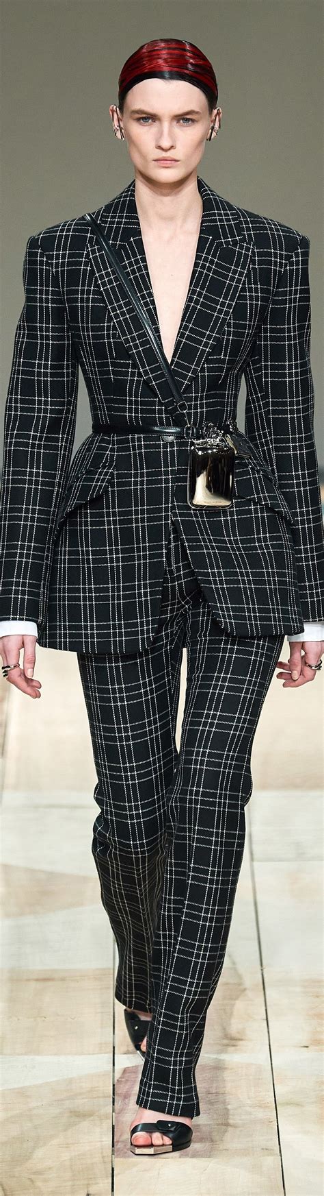 alexander mcqueen tartan suit.